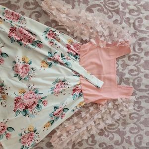 Girls Butterfly Dress